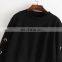 LAITE H2008 crew neck women's sweatshirts women crop top solid color sweatshirts ladies's pullover