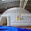 12mD Customized outdoor white inflatable dome tents for vents