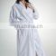 Ladies Robe Plush Fleece Spa Bathrobe nightgown