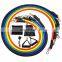 11pcs Straps Ankle Fitness Handles Training Exercise Sports Resistance Tubes Set