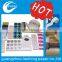 Customized roll bottle label stickers/printable label stickers