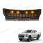 Matte Black Plastic Front Car Grille for Triton L200 2019 2020