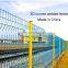 Cheap home garden 3d fence welded bending curved wire mesh for fence panel