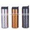 BPA free custom plastic tumbler stainless steel car coffee mug with slip cover