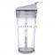 New design 520ml tritan cup custom water plastic tumbler with slip lid