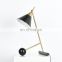 New Office Table Chrome Lamp Marble Concise Table Lamp