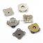 14mm/18mm Hidden Flower Sewable Metal Magnetic Snap Button For Handbag