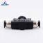 Plastic BUC-4 High Quality Connector Quick Joint Adapter Hand Valve Switch Push Lock Pneumatic Tube Fittings