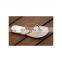 Women flat golden color design shoes ladies leather beautiful rhinestone sandals