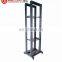 MT-6032 High Quality 21U-42U 19 Inch 2 Column Open Rack Black/Grey Open Network Cabinet