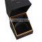 Wholesale luxury aromatic glass jar candle boxes 12 oz paper magnetic clamshell packaging black cardboard box