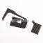 Auto parts 15-20 for Toyota Tacoma dashboard stickers on both sides of the real carbon fiber (soft) 2-piece set (left peptide)