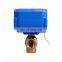 COVNA CWX 15Q 3-Way Brass Threaded Motorized Electric Flow Control Ball Valve