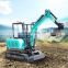 Digging Machine 3 ton 3.5ton Hydraulic Micro Crawler Mini Excavator For Utility Installation