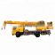 Dump truck with truck with hydraulic truck  crane 10 ton