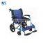 Medfuture folding manual electric wheelchair for the elderly people disabled wheelchair manual