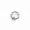 25mm Silver metal round closed o ring  buckle for bag parts   iron o ring for dog accessories