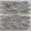 New Fashion cut to size Turkish Silver Travertine Split Face Mosaic Tile for your projects and home decoration CEM-SF-06-08
