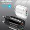 Hot Selling Fast Charging 18W QC 3.0 3 ports Charger plug Charger Wall Adapter EU / US Plug Mobile Phone Charger
