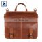 Fashionable Style Cotton Lining Anthracite Fitting Genuine Leather Business Laptop Backpack Bag