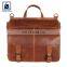 Fashionable Style Cotton Lining Anthracite Fitting Genuine Leather Business Laptop Backpack Bag