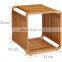 Wholesale Customized Japanese Style Minimalist Shower Storage Bamboo Bathroom Shelf