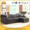 traditional living room I shaped fabric sleeper sofa