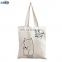 Cotton canvas tote carry shopping duck bag shoulder bag reticule