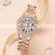 SHENGKE SK New Hot Sale Diamond Watch For Females Bling Bling Watch Diamond In Quartz Brand Your Logo Bracelet Wristwatch OEM