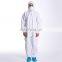 High Quality Safety PPE Nonwoven Light Duty Disposable Coverall Type5 6