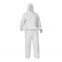 Factory supply breathable disposable workwear summer coverall with collar or hood