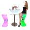 led chair /Waterproof Modern Home Bar Event Table and Chairs Rgb Light Up Bar Stool Chair Sofa Set Furniture