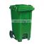 wholesale 100L plastic garbage bin trash can dustbin dumpsters waste container recycle yellow waste bin