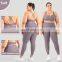 Plus Size Adjustable Buckle Sports Bras Hollow Cross Back Custom Gym High Impact Wear
