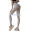 New feeling naked yoga pants summer female senior high waist and buttock sense peach hip fitness pants tight running training