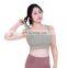 Plus Size S-3XL Wholesale Custom Logo Women Gym Fitness Wear Large Size Yoga Bra Adjustable Sports Bra Top