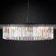 RHYS light luxury modern round crystal led chandelier home decor for Living Room Restaurant and Home Office