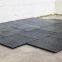 Rubber flooring interlocking 50*50/100*100cm gym flooring mat for sale