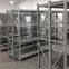 Light duty butterfly hole upright storage rack