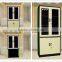 High Quality Swivel Mirror Steel Master File Cabinets Glass swing Door Pantry Filing Cabinet