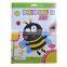 Ladybird design pompoms art