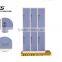 High quality gym storage steel wardrobe cabinet 6 door clothing locker