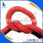 colorful polyester pp nylon braided line mooring rope cord for ship