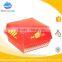 Custom design printed paper burger box