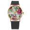 FT1432 High Quality Stainless Steel Case Back Floral Analog Fashion Watch