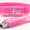 wrist band braclet usb 8gb slap wrist usb flash drive