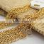 BC01141 High quality fashion wholesale copper gold plated chain for necklace                        
                                                Quality Choice