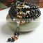 6mm-8mm Options Multilayer Tiger Eye and Obsidian Malas Prayer Beads Bracelet Good Fortune