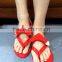Bulk Selling Flip Flops Slipper for Women, Custom Made Female Shoes, Ladies No Heel Flat Leather Summer Outdoor Shoes,