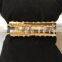 High End Quality Adjustable CZ Stone Women Bracelet Stainless Steel